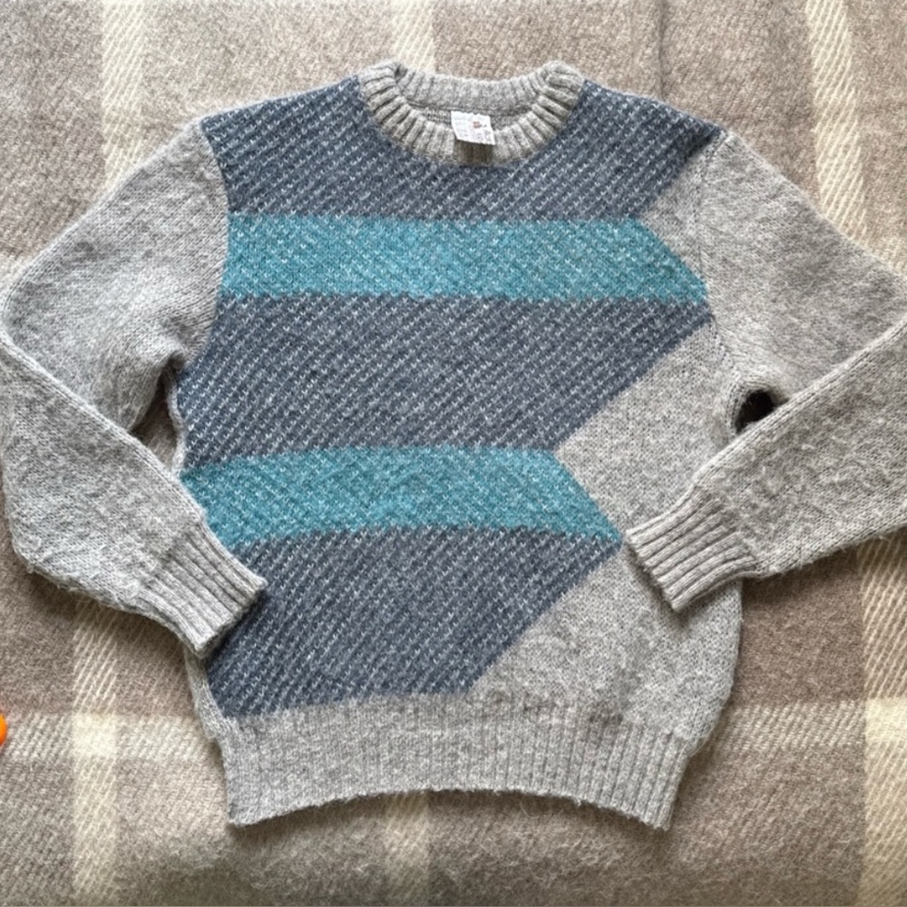 Vintage Alafoss Icewool Crewneck Sweater Pure New Wool Size Small Iceland